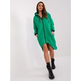 Fashion Hunters Green long hoodie | shoptok.hr