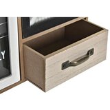  Višenamjenski Organizator DKD Home Decor Metal Kristal Drvo MDF 30 x 10 x 29 cm Kuhinja | shoptok.hr