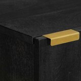 vidaXL Kupaonski viseći ormarić crni 38x33x48 cm od konstruiranog drva | shoptok.hr