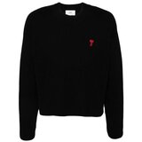 Ami Paris Puloverji SWEATSHIRT UKS046 KN0042 001 BLACK Črna Cene