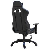 vidaXL Gaming stol modro umetno usnje | Shoptok.si