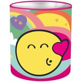 Luna Luna: Emoji valjček kovinski namizni držalo za pisala 10x11cm | Shoptok.si