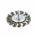  ČETKA ČELIČNA ZA BUŠILICU 75MM ČELIK 0,5MM HT7D716 | ePonuda.com