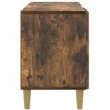 TV omarica Dimljen hrast 102 x 34,5 x 50 cm Inženirski les, (5000238904) | Shoptok.si