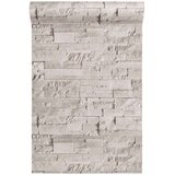  3D tapeta kamena Krem 10 x 0 53 m N woven tkanina - Krem | shoptok.hr
