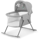 Kinderkraft posteljica LOVI 3v1, siva | Shoptok.si