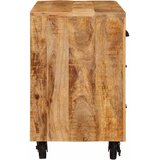  Pomoćni ormarić Smeđa 70 x 38 x 63 cm masivno drvo manga | shoptok.hr
