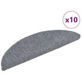  Samoljepljivi otirači za stepenice 10 kom svjetlosivi 56x17x3cm | shoptok.hr