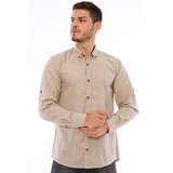 Dewberry G721 MEN'S SHIRT-BEIGE | shoptok.hr