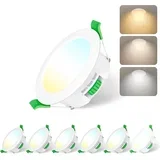 6x 7W LED Vgradni Spoti
