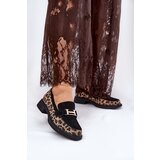 VINCEZA Suede Ladies Moccasins Panther Black 66791 | shoptok.hr