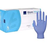  Rokavice nitril l 100/1 barva modra NN Cene