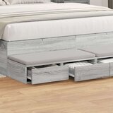  Nočne omarice Siva sonoma Inženirski les 160 x 36.5 x 16.5 cm, (22008025) | Shoptok.si