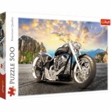 Trefl Črni Chopper motocikel 500-delna premium sestavljanka - | Shoptok.si
