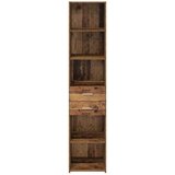 vidaXL Highboard Staro drvo 40 x 42,5 x 185 cm Konstruirano drvo | shoptok.hr