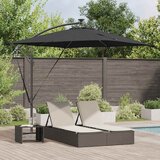  Suncobran Crna 249 x 249 x 250 cm Poliester i aluminij | shoptok.hr