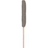 Naslon za glavu s gumbastim prešanjem taupe 100 cm tkanina | shoptok.hr