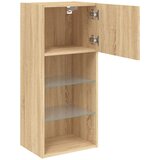 TV ormarić s LED svjetlima boja hrasta sonome 40,5x30x90 cm | shoptok.hr