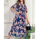 Resti Women's pleated floral midi dress | Eponuda.ba