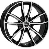 RIAL A19 5x112 ET39 8,0x19 X12 ECE črna spredaj polirana 66,6 (Aiways U5, Audi, Cupra, Ford Tourneo | Shoptok.si