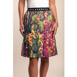Fenzy Midi Suknja S Printom, Zelena | shoptok.hr