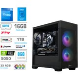 MEGA Računalnik MT S7X i5-12400F/RTX5050/16GB/1TB-4.0/750W/Brez OS/črna RGB, (5000130863) Cene