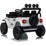 Jeep Rubicon DK-JWR558 24V White Battery-Powered Vehicle | shoptok.hr