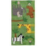 Ixia Zelen pralen bombažen tekač 90x175 cm Animals – | Shoptok.si