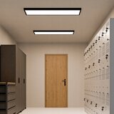  LED panel za površinsku montažu LED/60W/230V 30x120 cm crni | Eponuda.com
