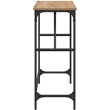  Konzolna stolica Umjetnički hrast 75 x 32 x 75 cm | shoptok.hr