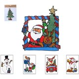  Božićna naljepnica za prozor s blagdanskim motivima 23x31 cm | shoptok.hr