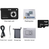 INF Digitalni fotoaparat K09 s kartico 32GTF - Ujemite vsak trenutek Black, (5000116951) | Shoptok.si