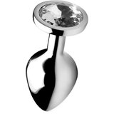 Booty Sparks Gem Medium Anal Plug Clear | shoptok.hr
