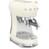Smeg ECF02CREU Espresso aparat za kavu u retro stilu 50-ih, bež boje, rucka za filter. | shoptok.hr