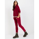 RELEVANCE Set-RV-KMPL-8286.40-burgundy | Shoptok.si