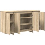  Kreveta Sonoma hrast 135 x 41 x 75 cm Konstruirano drvo | shoptok.hr