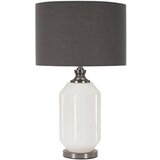 Mauro Ferretti Siva stolna lampa s tekstilnim sjenilom (visina 65 cm) Brighty – | shoptok.hr