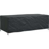 vidaXL Prevleka za zunanje pohištvo Črna 300 x 140 x 90 cm 210D | Shoptok.si