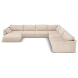 Mazzini Sofas Bež kotni kavč (desni kot) Vanda - Mazzini Sofas Cene
