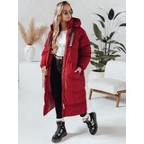 DStreet Kurtka damska zimowa długa pikowana COZYSEASON bordowa Cene