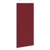  Plisirana zavjesa Bordo crvena 95x200 cm Širina tkanine 94,4 cm Poliester | shoptok.hr