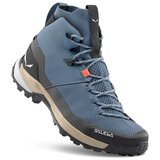 Salewa Pohodništvo Puez Knit Mid Powertex Modra | Shoptok.si