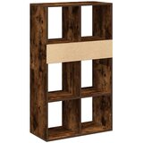 Ormarić za knjige boja dimljenog hrasta 66x31x112 cm drveni | shoptok.hr