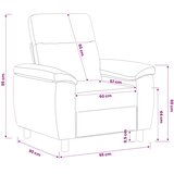 SOFA Svijetlo zelena 95 x 90 x 95 cm Tkanina Slike