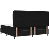  Krevet na okviru s madracem Crna 200x200 cm Tkanina | shoptok.hr