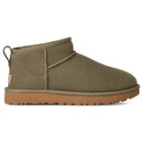 Ugg Škornji W CLASSIC ULTRA MINI Zelena Cene