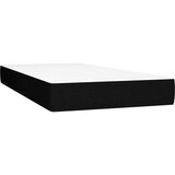  Box spring postelja z vzmetnico črn 200x200 cm blago, (20723837) | Shoptok.si