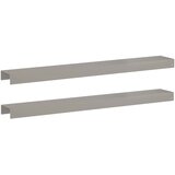 Profil za rubove vrta 2 kom. 100 x 15 x 5 cm Otporni čelik Rđa | shoptok.hr
