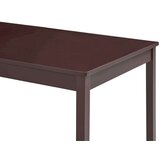  Blagavaonski stol tamnosmeđi 180 x 90 x 73 cm od borovine | shoptok.hr