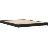  Okvir za krevet crni 135x190 cm konstruirano drvo i metal | Eponuda.ba